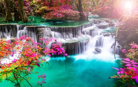 Full-Day Erawan Waterfall and River Kwai Private Guided Tour