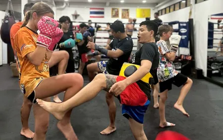 Bangkok Muay Thai Workout Class Fun Beginner Friendly Training
