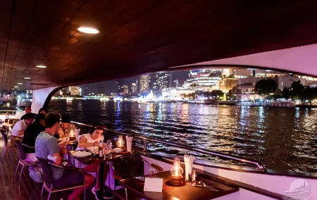 Luxurious Bangkok Grand Pearl Dinner Cruise with Private Transfer
