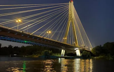 Warsaw Vistula River Evening Cruise with Welcome Drink