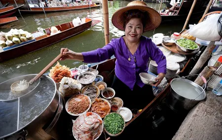 Private Market Wonders Floating Adventure in Bangkok