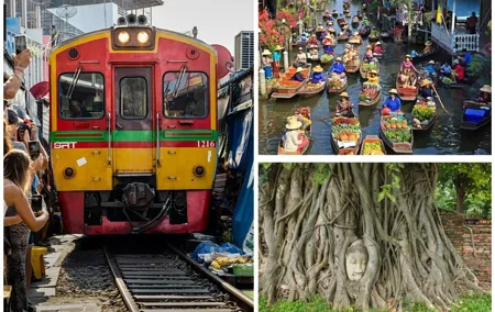 Private Tour to Railway Market, Floating Market And Ayutthaya