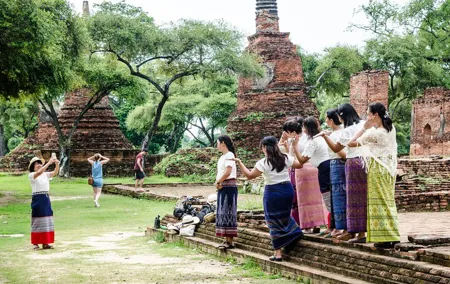 UNESCO Temple Group Tour to Ayutthaya From Bangkok