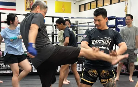 Bangkok Muay Thai Class Beginner Friendly Training Experience