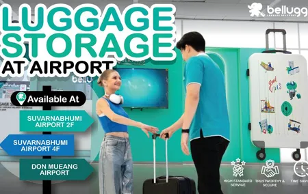 Bangkok Luggage Storage at Don Mueang Airport