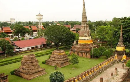 Ayutthaya Iconic Attraction by Rail, Road and River From Bangkok