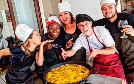 Paella Workshop with Bottomless Sangria in Central Madrid