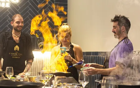 Taste of Spain: Tapas Cooking Class with Bottomless Wine Pairing