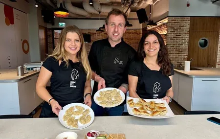 The Art of Pierogi Making - Warsaw cooking class dumplings