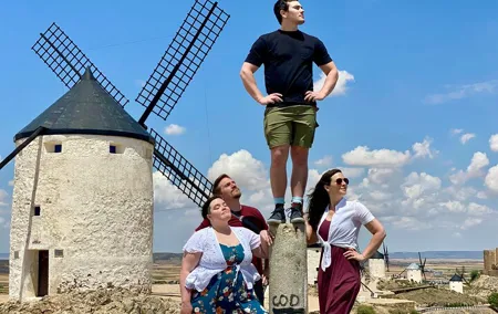 Tour of the Don Quixote Windmills of La Mancha and Toledo with Lunch