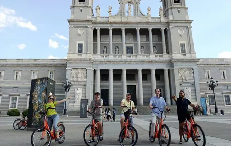 Madrid 2.5 Hour Historical Tour by Bike or E Bike