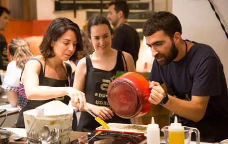 10 Tapas Cooking Class Experience in Madrid with Sangria