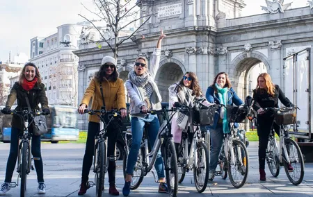 Madrid Sightseeing Electric Bike tour (Small group. Semi private)