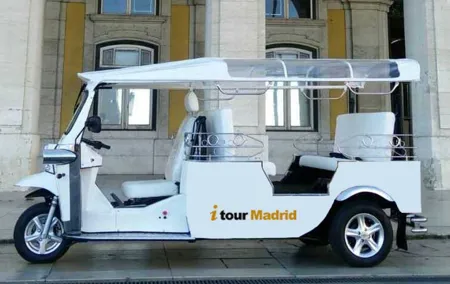 Madrid Featured Tour of the City by Electric Tuk Tuk