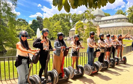 Magical and Iconic Retiro Park Segway Tour in Madrid
