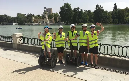 Madrid Segway Tour. Center and Retiro Park.