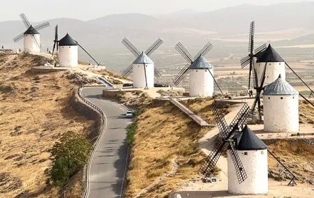 Madrid to Toledo & Don Quixote Windmills–Private Experience