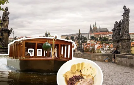 Prague Walking Tour with River Boat Cruise and Lunch - 6 hours