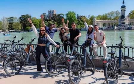 Self Guided Bike Tour at The Retiro Park at Your Own Pace