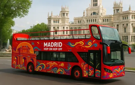 Madrid Panoramic City Sightseeing Bus Tour