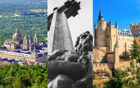 From Madrid El Escorial Valle de los Caídos & Segovia Day Trip