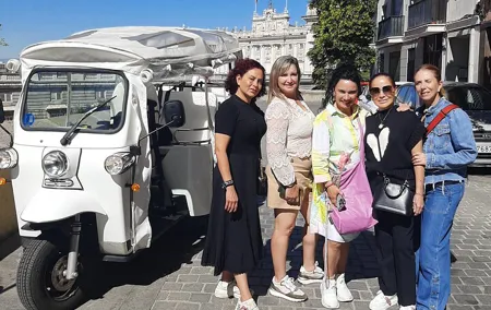 Discover Madrid in Tuk Tuk