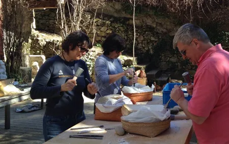 Stone Carving in Cercedilla/Madrid