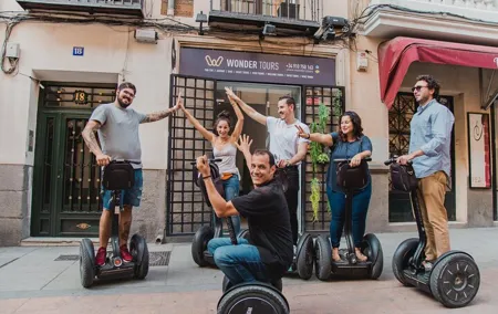 Madrid Segway Tour with Chocolate and Churros