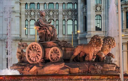 Madrid Monumental Tour Retreat, Prado and Cibeles