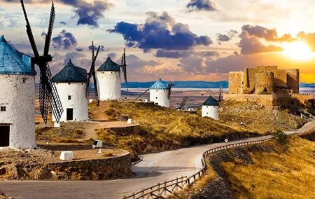 Influential Toledo & Bookish Consuegra, Full Day Tour from Madrid
