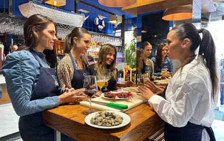 Authentic Paella in Madrid: A Hands-On Class with Tapas & Sangria