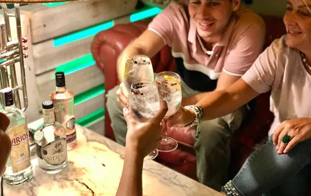 1-Hour Gin Tonics Guided Workshop with special view in Madrid