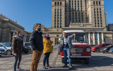 Warsaw: Communism Tour in an Original Socialist Van
