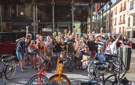 Essential Madrid Bike Tour (Small group, Semi private)