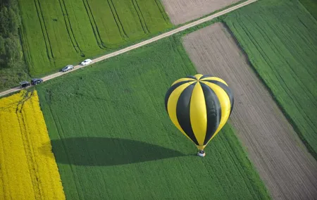 Balloon flight day tour from Warsaw