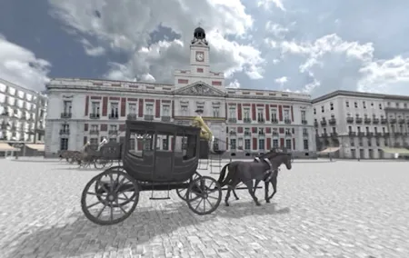 Historic Madrid Virtual Reality Experience with an Official Guide