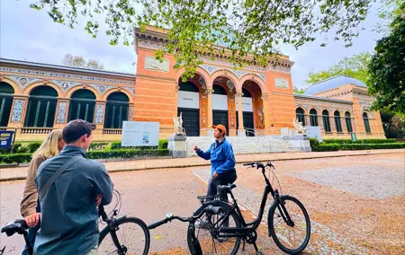 Madrid Bike Tour with Churros and Wine, Ham, and Cheese Upgrade