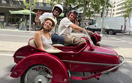 Custom Madrid Sidecar Tour