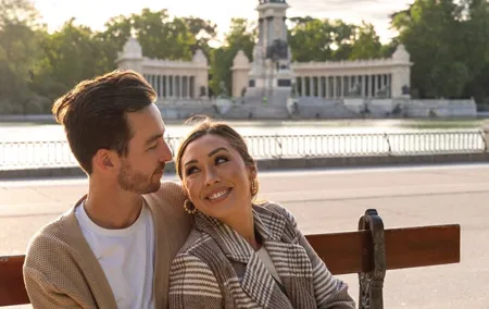 Professional photoshoot in El Retiro Park