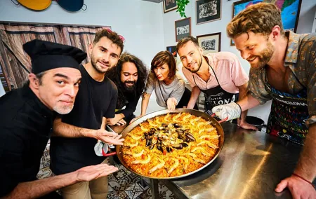 Barcelona Paella Cooking Class with La Boqueria Market Visit