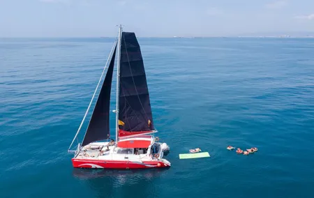 Barcelona Catamaran Cruise with Tapa & Drink Included