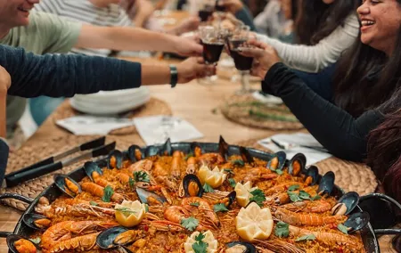 Barcelona Paella Cooking Class & Boqueria & Hofmann-Trained Chefs