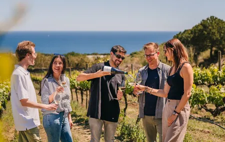 Barcelona Sailing Adventure and Small Group Winery Tasting Tour