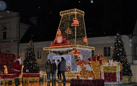 Christmas tour in Warsaw