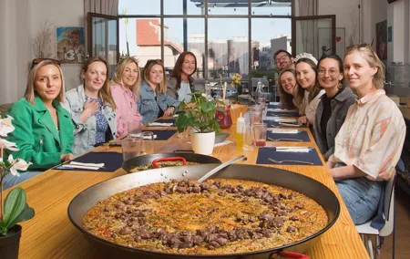 Barcelona Authentic Paella and Sangria Cooking Class