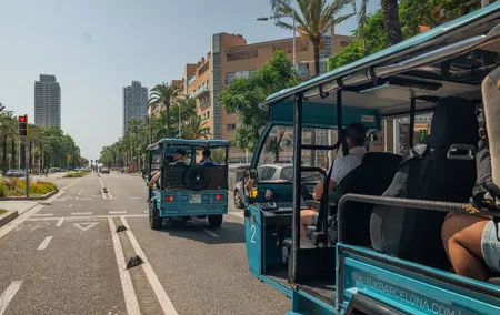 The Essentials of Barcelona Private Tuk-Tuk Tour.