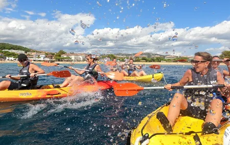 Costa Brava: Kayak, Snorkel, Photos, Lunch, Beach & Cliff Jump!