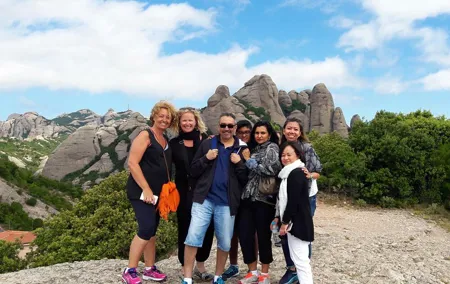 Montserrat Half Day with Cable Car and Easy Hike from Barcelona