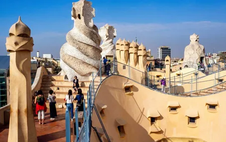 Casa Mila in Barcelona timed entry ticket with Audio Guide