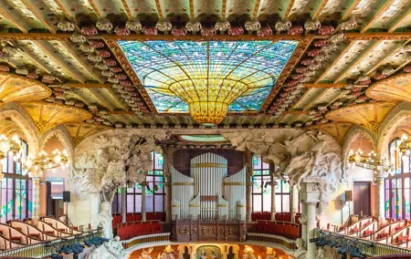 Palau de la Musica Catalana Admission Ticket with Audioguide